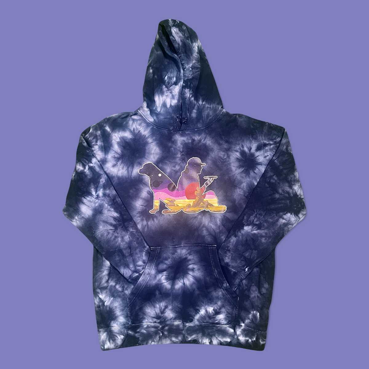 Gradient Blue Cloud Hoodie – StWearUA