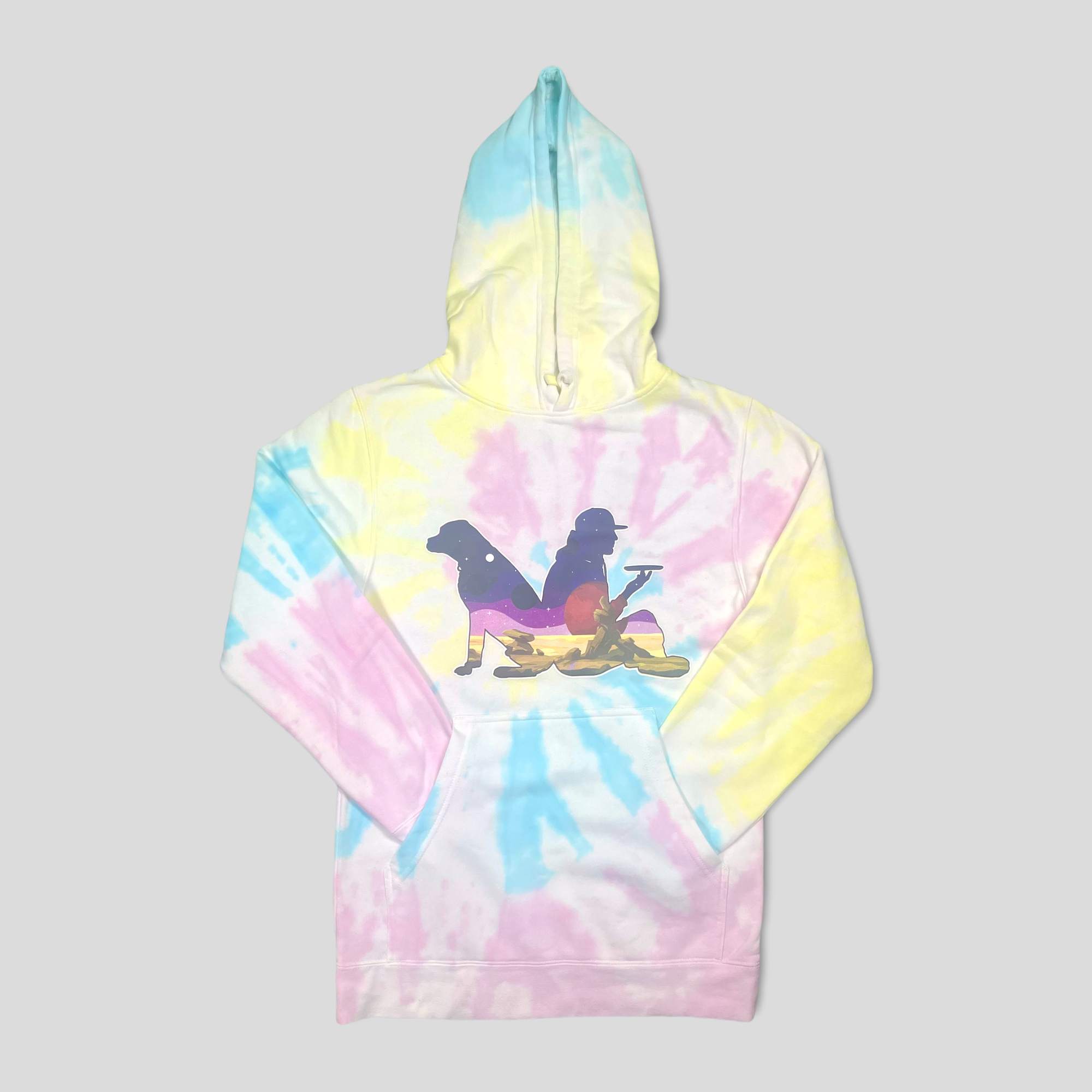 Spaced out discount tie dye hoodie